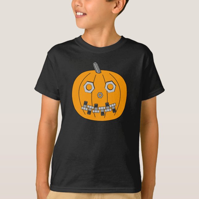 Camiseta de calabaza de tuercas y tornillos (Anverso)
