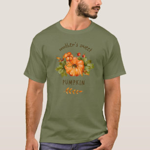 Camiseta de calabaza dulce madre