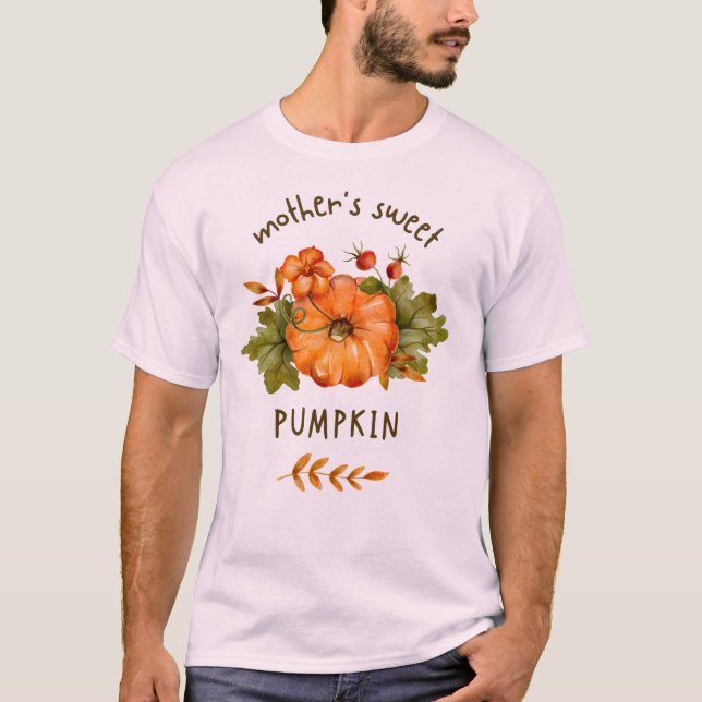 Camiseta de calabaza dulce madre (Anverso)