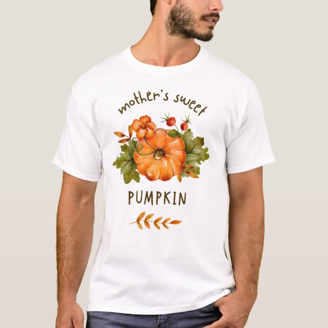Camiseta de calabaza dulce madre (Anverso)