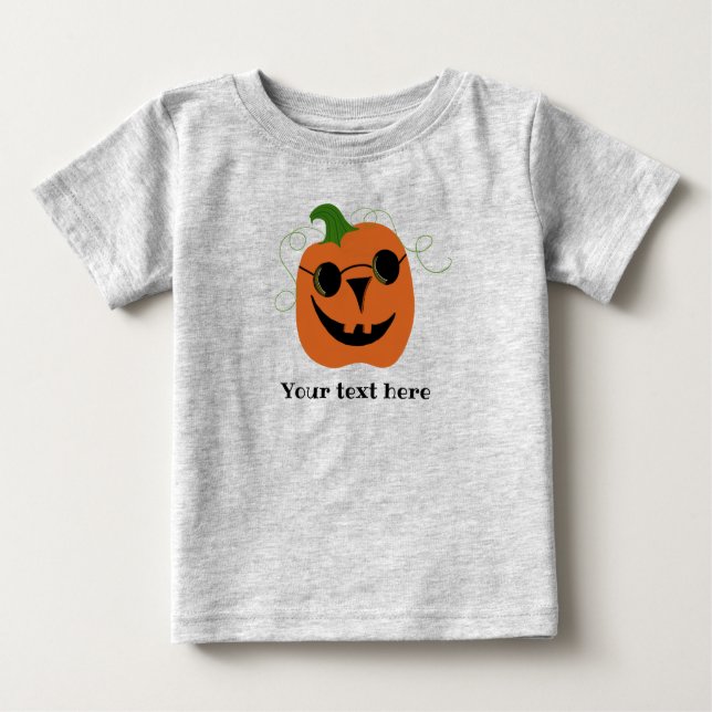 Camiseta de calabaza más fría de Halloween para ni (Anverso)