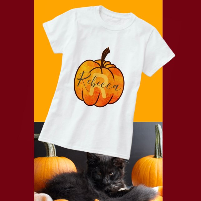 Camiseta de calabaza monográfica (Subido por el creador)