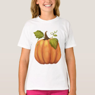 Camiseta de calabaza naranja