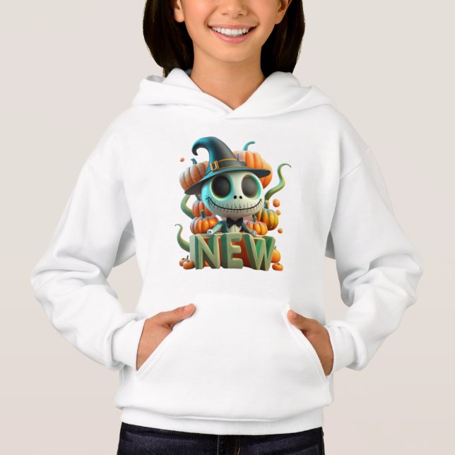 Camiseta de calabaza para niños - Diversión espelu (Anverso)