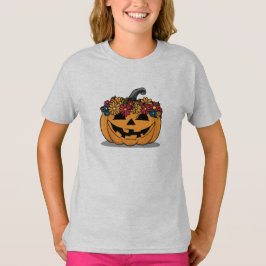 Camiseta de calabaza para niños Halloween