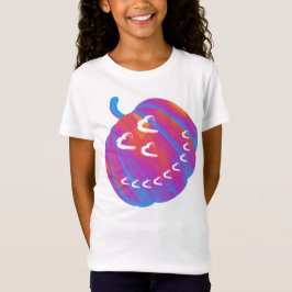 Camiseta de calabaza psicodélica