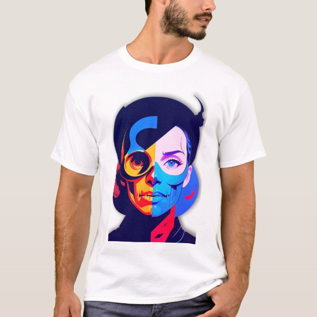Camiseta de calavera "Espíritu de las Calaveras" (Anverso)