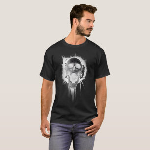 Camiseta De Calavera Gritando (Invertida)