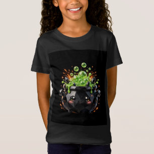 Camiseta de caldero de cristal de Halloween para n