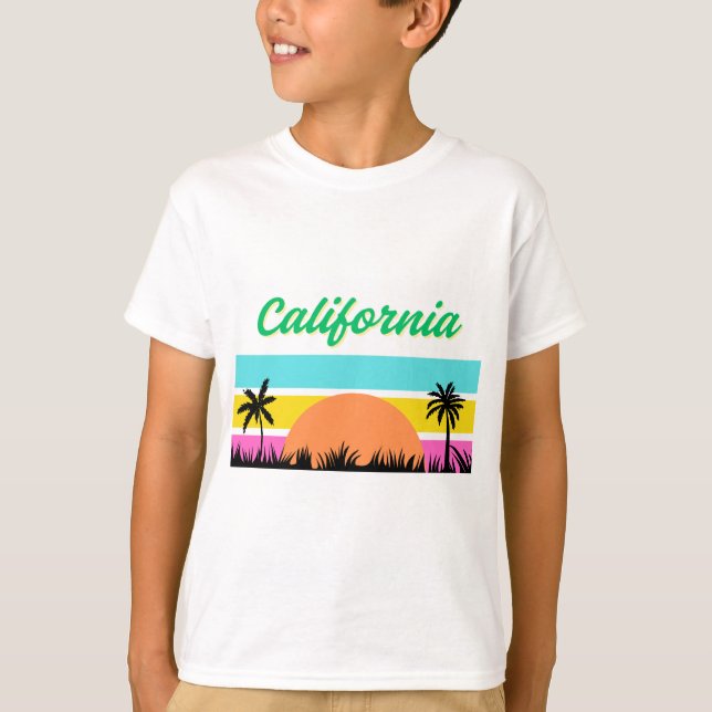 Camiseta de California para niños (Anverso)