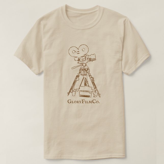 Camiseta de cámara de época gloriosa (Diseño del anverso)