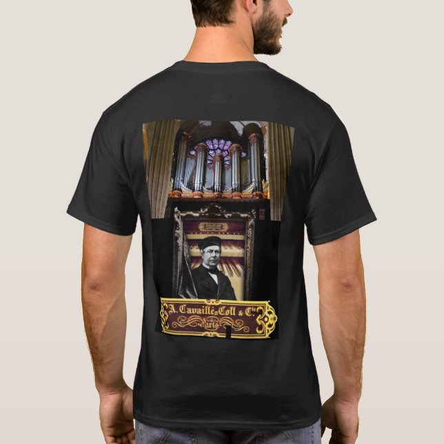Camiseta de CÁMARA DE ORGAN DE TUBERÍA DE RECOLECC (Reverso)