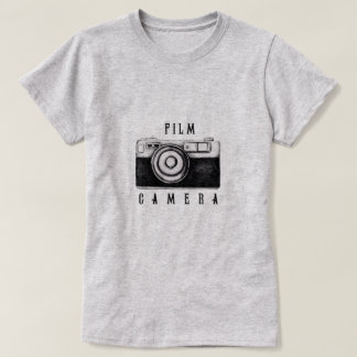 Camiseta de cámara de película