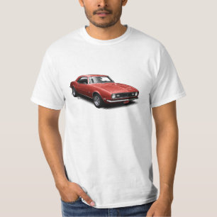 Camiseta de Camaro del rojo 68