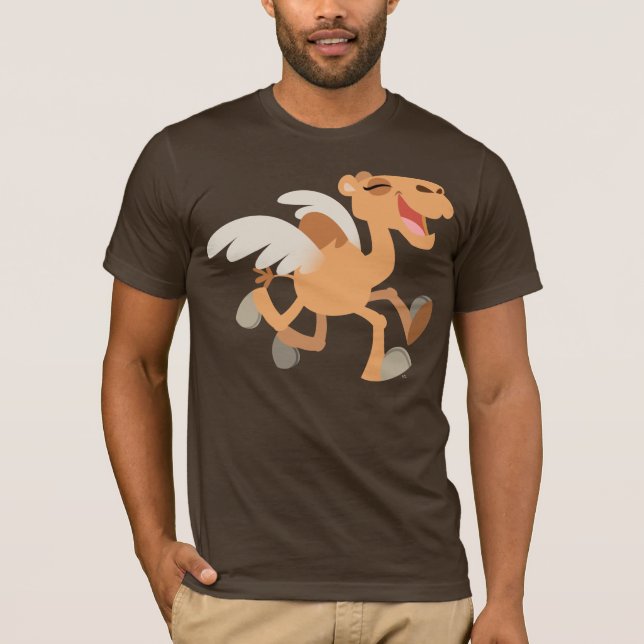 Camiseta de camello alado Personalizado (Anverso)