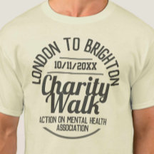 Camiseta de Caminata Benéfica u Otro Evento