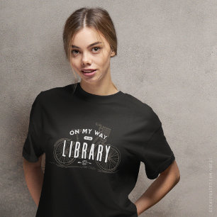 Camiseta De camino a la bici-camiseta de época