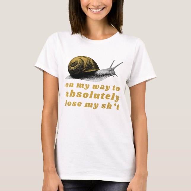 Camiseta de camino a perder completamente mi (Anverso)