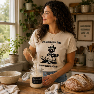 Camiseta De Camino Para Alimentar A Mi Masa Madre