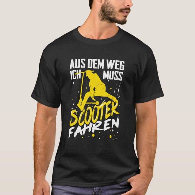 Camiseta De Camino Tengo Que Escoger Para Conducir A Stunt  (Anverso)