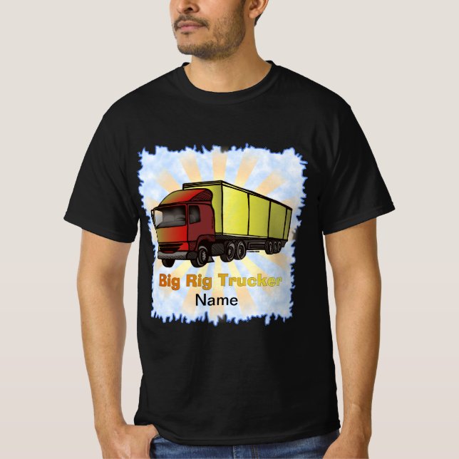 Camiseta de camión Big Rig (Anverso)