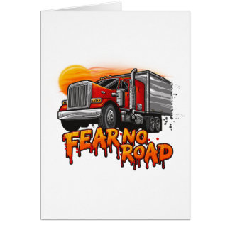 Camiseta de camionero - Sin miedo al camino