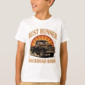 Camiseta de Camioneta Clásica Rust Runner