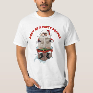 Camiseta De "camisa divertida del navidad Pooper del