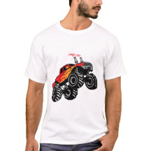 Camiseta de camiseta con el nombre negro rojo