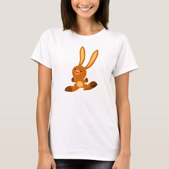 Camiseta de Camiseta de Conejo de Personalizado (Anverso)