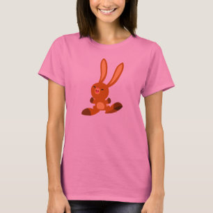 Camiseta de Camiseta de Conejo de Personalizado