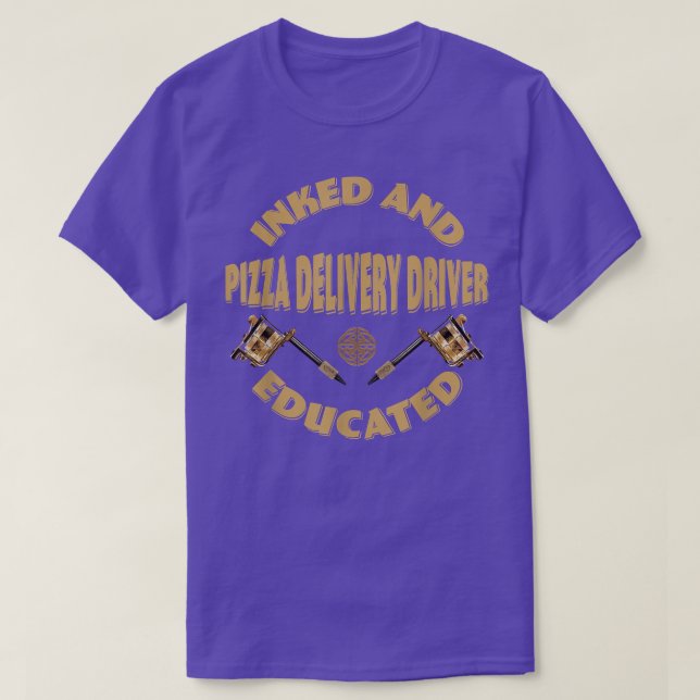 Camiseta de camiseta de controlador de entrega de  (Diseño del anverso)