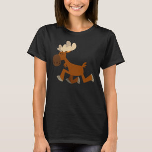 Camiseta de Camiseta de las mujeres de merry Moose