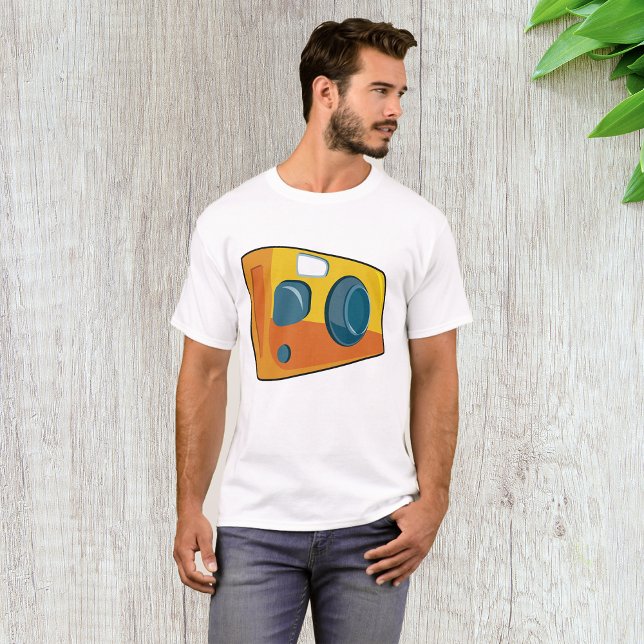 Camiseta De Camiseta De Los Hombres De Las Cámaras (Subido por el creador)