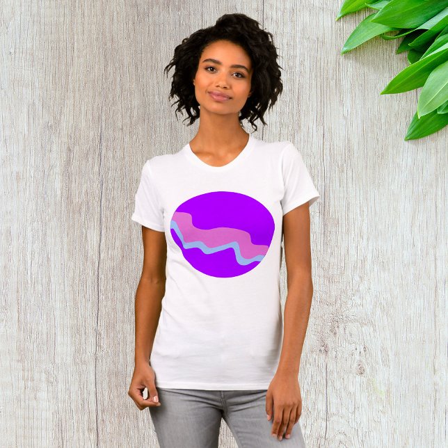 Camiseta De Camiseta De Planeta Púrpura (Subido por el creador)