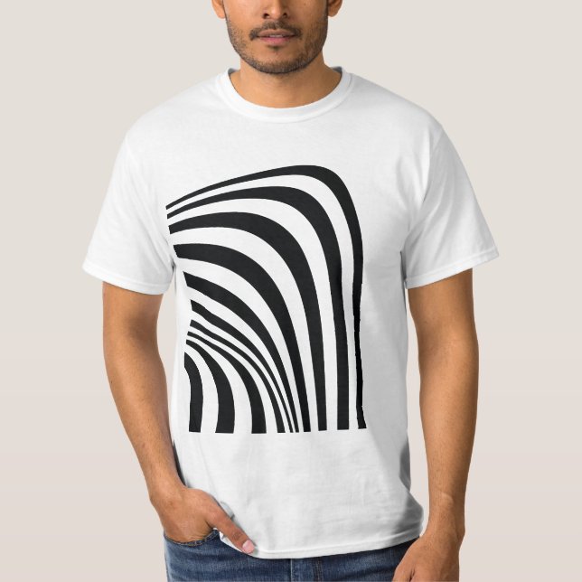 Camiseta de camiseta "Static Style" (Anverso)