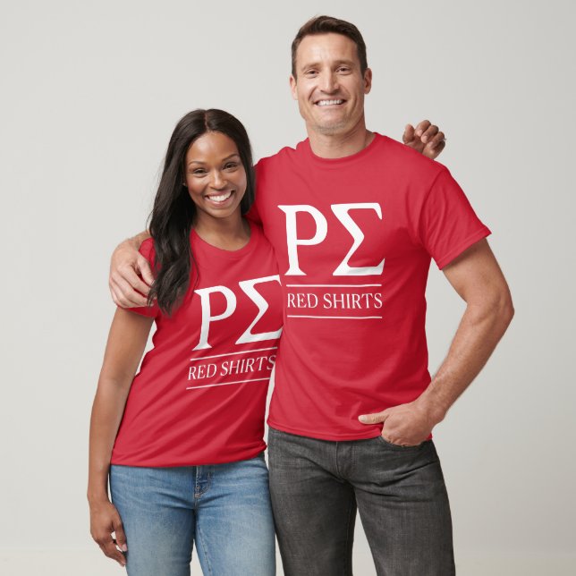 Camiseta de Camisetas Rojos Rho Sigma (Unisexo)