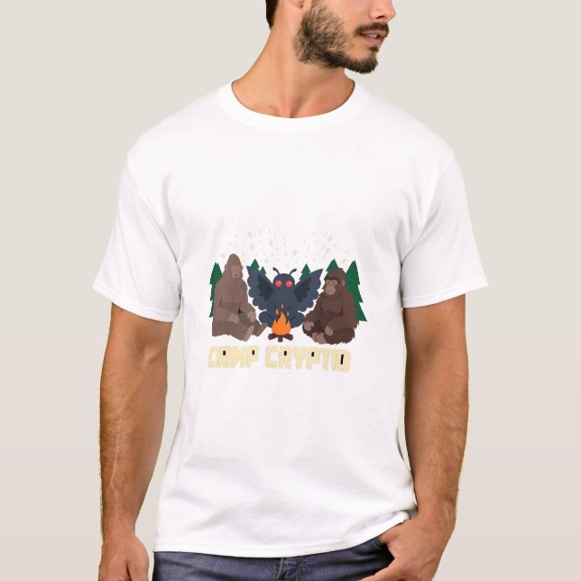 Camiseta de Campamento Cryptid (Anverso)