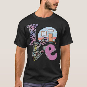 Camiseta de campamento de la caravana del amor