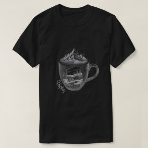 Camiseta de Campamento Desconecta