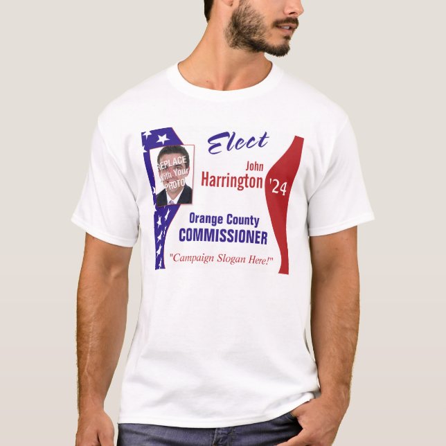 Camiseta de campaña política (elección) (Anverso)