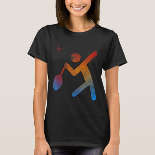 Camiseta de Campeón de Bádminton para Jugador Rega