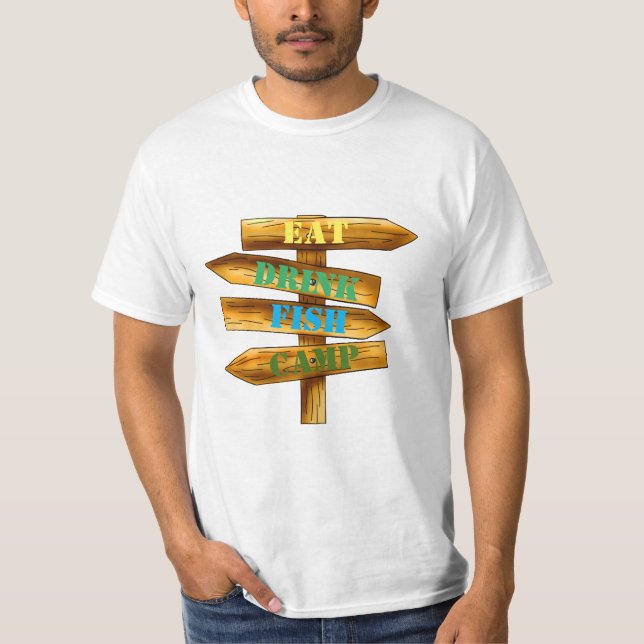 Camiseta de Camper humorística (Anverso)