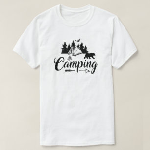 Camiseta de camping
