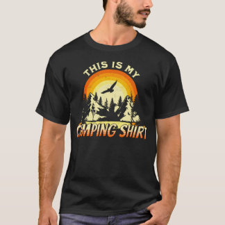 Camiseta De Camping Divertida Al Aire Libre Esto E