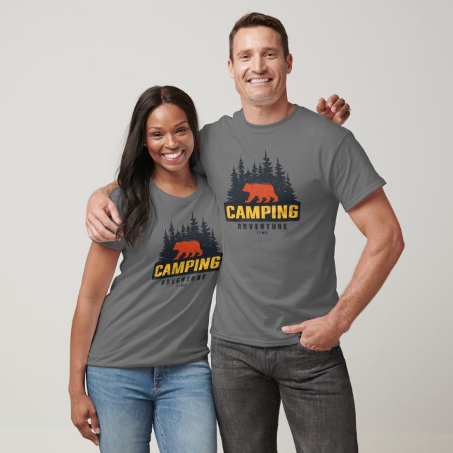 Camiseta de camping en la naturaleza (Unisexo)