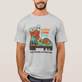 Camiseta de camping para despedida de soltero de f