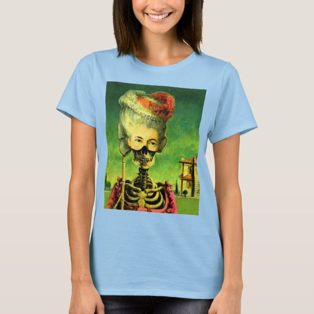 Camiseta de camuflaje gótico Skeleton (Anverso)