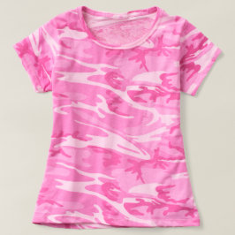 Camiseta de camuflaje para mujer