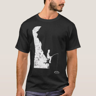 Camiseta de caña de pescar en hielo DE Pesca de lu